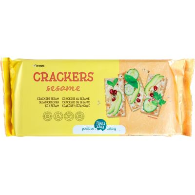 Crackers sesam van TerraSana, 12 x 300 g